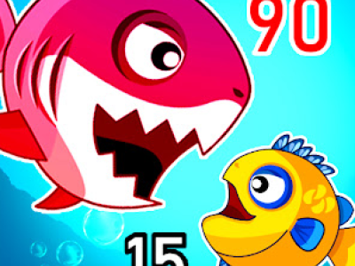 Fish Eat Getting Big background